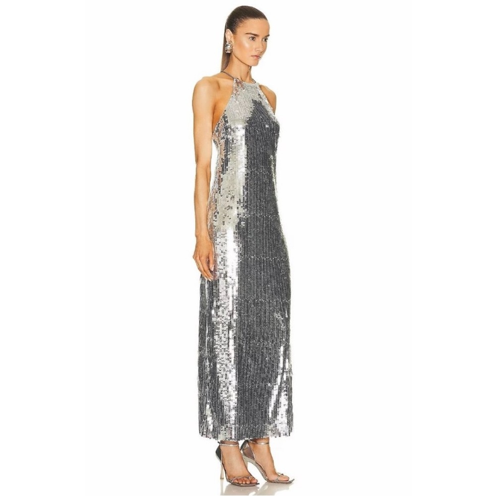 Simon Miller silver zazzle maxi dress
